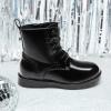DREAM PAIRS Bottes pour Filles Botte à la Mode Chaussures Enfants Chaudes(Noir)
