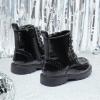 DREAM PAIRS Bottes pour Filles Botte à la Mode Chaussures Enfants Chaudes(Noir)