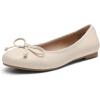 DREAM PAIRS Ballerines Classiques pour Femmes Ballerines Fashion Flats pour Femme(Beige)
