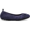 DREAM PAIRS Ballerines Femme Légères Chaussures Plates pour Femmes Confortable Respirant Pliable DWUMFA2502(Marine)