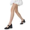 Dream Pairs Escarpins pour Femme – Plateforme épaisse Mary Janes – Boucle – Appartements – Bouche Plate – Japonais – Mignon – Chaussures de Princesse Lolita(Noir)