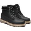 Bruno Marc Botte Homme Classique Bottes Décontractées pour Hommes avec Doublure Respirante Légère et Confortable(Noir)