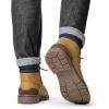 Bruno Marc Bottes Hiver Hommes – Bottines Courtes Chaudes et Doublées pour Garçons, Idéales pour Plein Air, Randonnée et Trekking(Jaune)