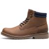 Bruno Marc Bottes Hiver Hommes – Bottines Courtes Chaudes et Doublées pour Garçons, Idéales pour Plein Air, Randonnée et Trekking(Marron)