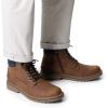 Bruno Marc Bottes Hiver Hommes – Bottines Courtes Chaudes et Doublées pour Garçons, Idéales pour Plein Air, Randonnée et Trekking(Marron)