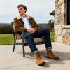 Bruno Marc Bottine Homme Cuir Chelsea Boots Mode Chaussures Confortables Bottes Hommes(Bronzer)