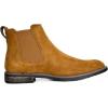 Bruno Marc Bottine Homme Cuir Chelsea Boots Mode Chaussures Confortables Bottes Hommes(Chameau)