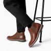 Bruno Marc Bottines Chelsea Bottes Homme Confortable Classiques Ankle Boots(Marron)