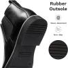 Bruno Marc Bottines Chelsea Bottes Homme Confortable Classiques Ankle Boots(Noir)