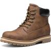 Bruno Marc Botte Homme Classique Bottes Décontractées pour Hommes avec Doublure Respirante Légère et Confortable(Brun)
