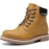 Bruno Marc Botte Homme Classique Bottes Décontractées pour Hommes avec Doublure Respirante Légère et Confortable(Jaune)