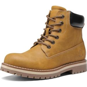 Bruno Marc Botte Homme Classique Bottes Décontractées pour Hommes avec Doublure Respirante Légère et Confortable(Jaune)