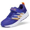 DREAM PAIRS Basket Enfant Garçon Fille Légères Respirantes Confortables Chaussures de Tennis pour Sport Quotidien et Course(Marine)