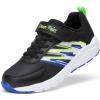 DREAM PAIRS Basket Enfant Garçon Fille Légères Respirantes Confortables Chaussures de Tennis pour Sport Quotidien et Course(Noir)